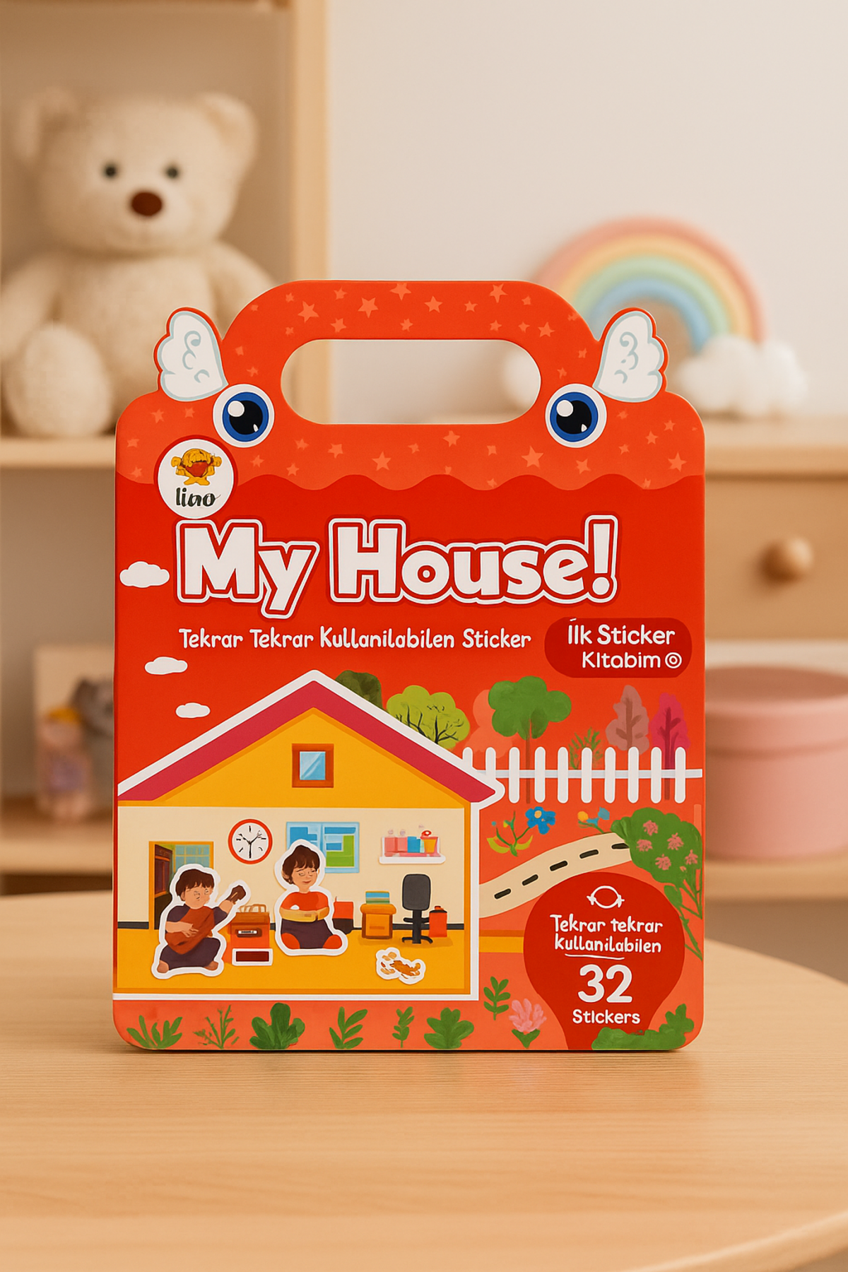 My House Lino Tekrar Kullanılan Sticker Seti