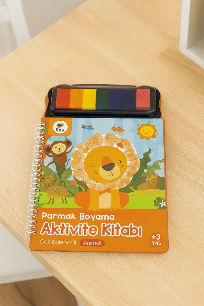 PARMAK BOYAMA AKTİVİTE KİTABI (ANİMAL)
