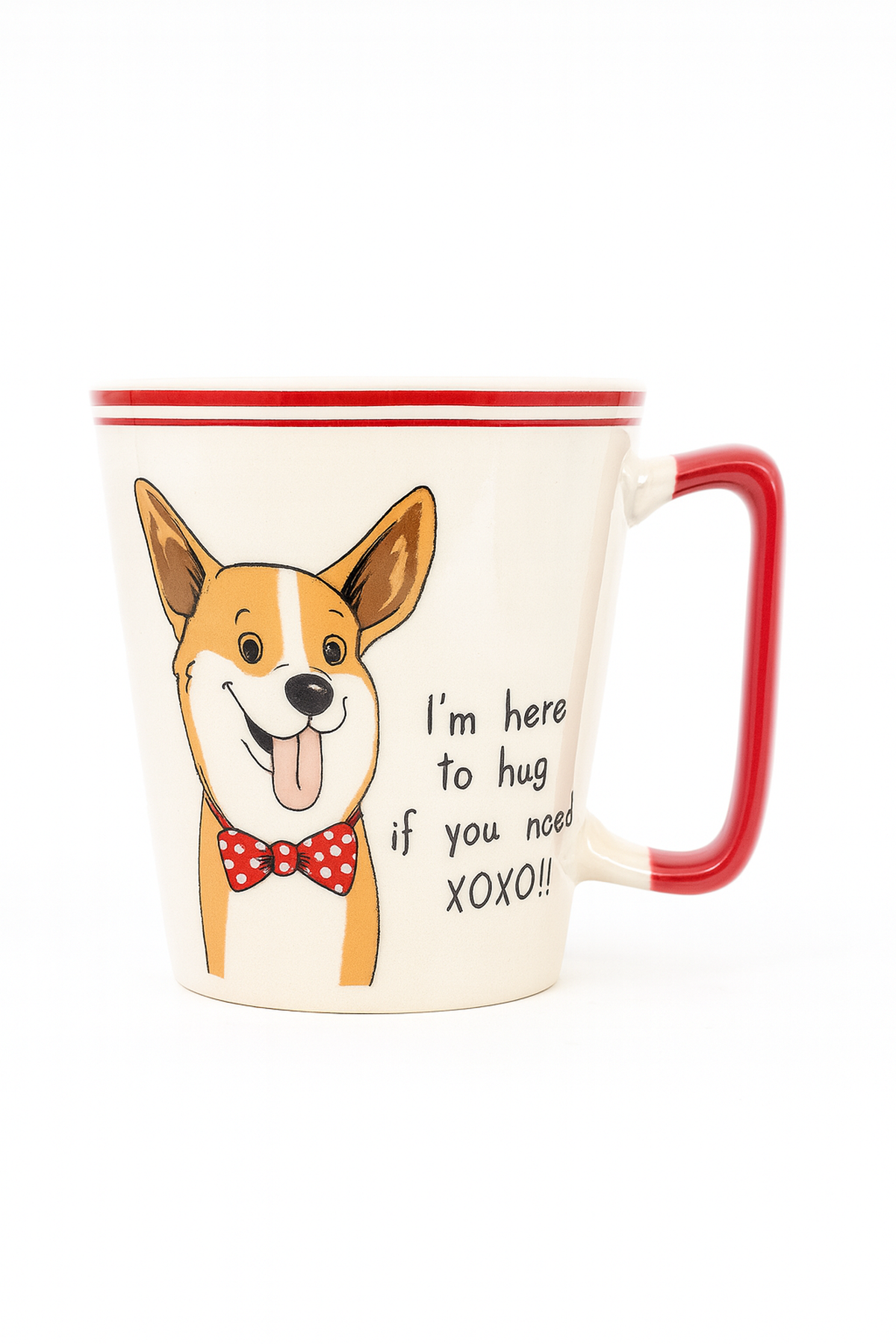Pembroke Welsh Corgi Sözlü Kulplu Kupa