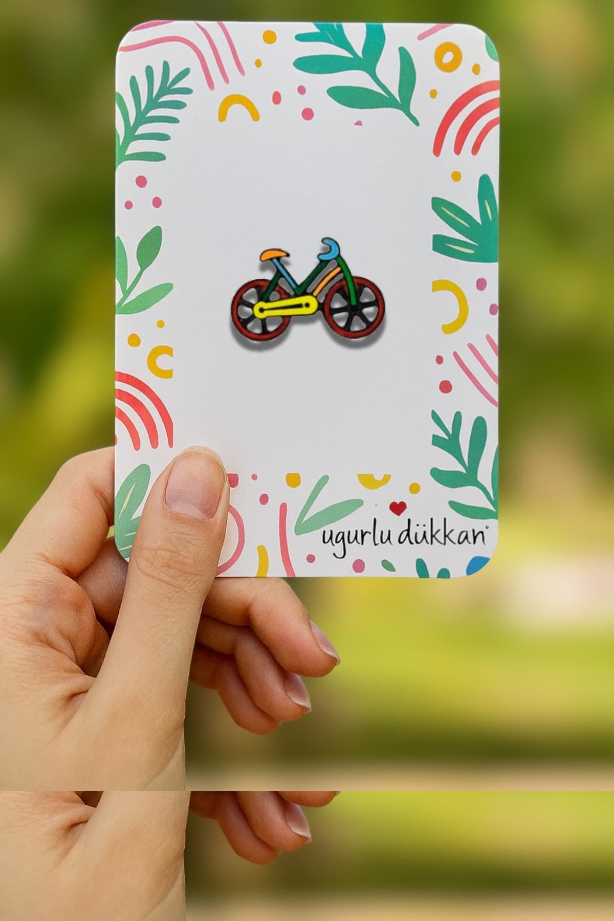 Renkli Bisiklet Rozeti