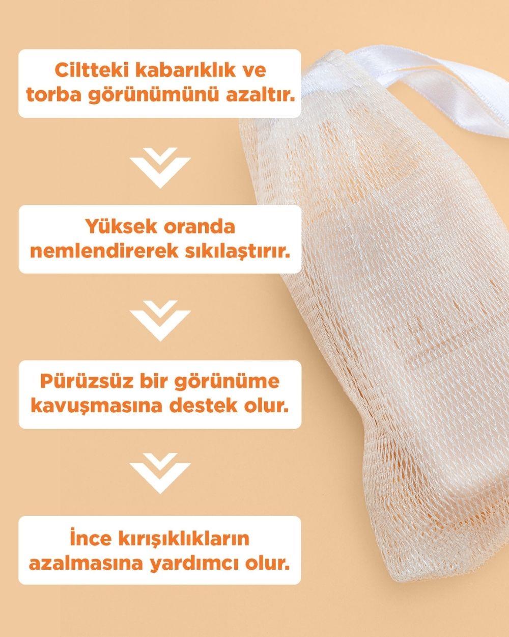 Selülit Gidermeye Yardımcı Ginseng & Caffeine Özlü Lifli Sabun 140Gr
