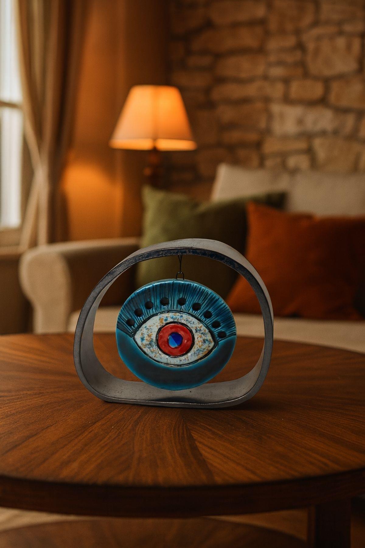 Stantlı Nazar Siyah