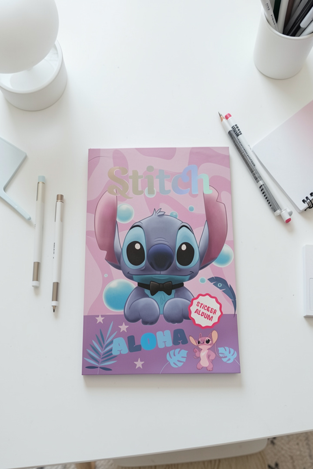 Stitch&Pochacco Tırnak Stickerı