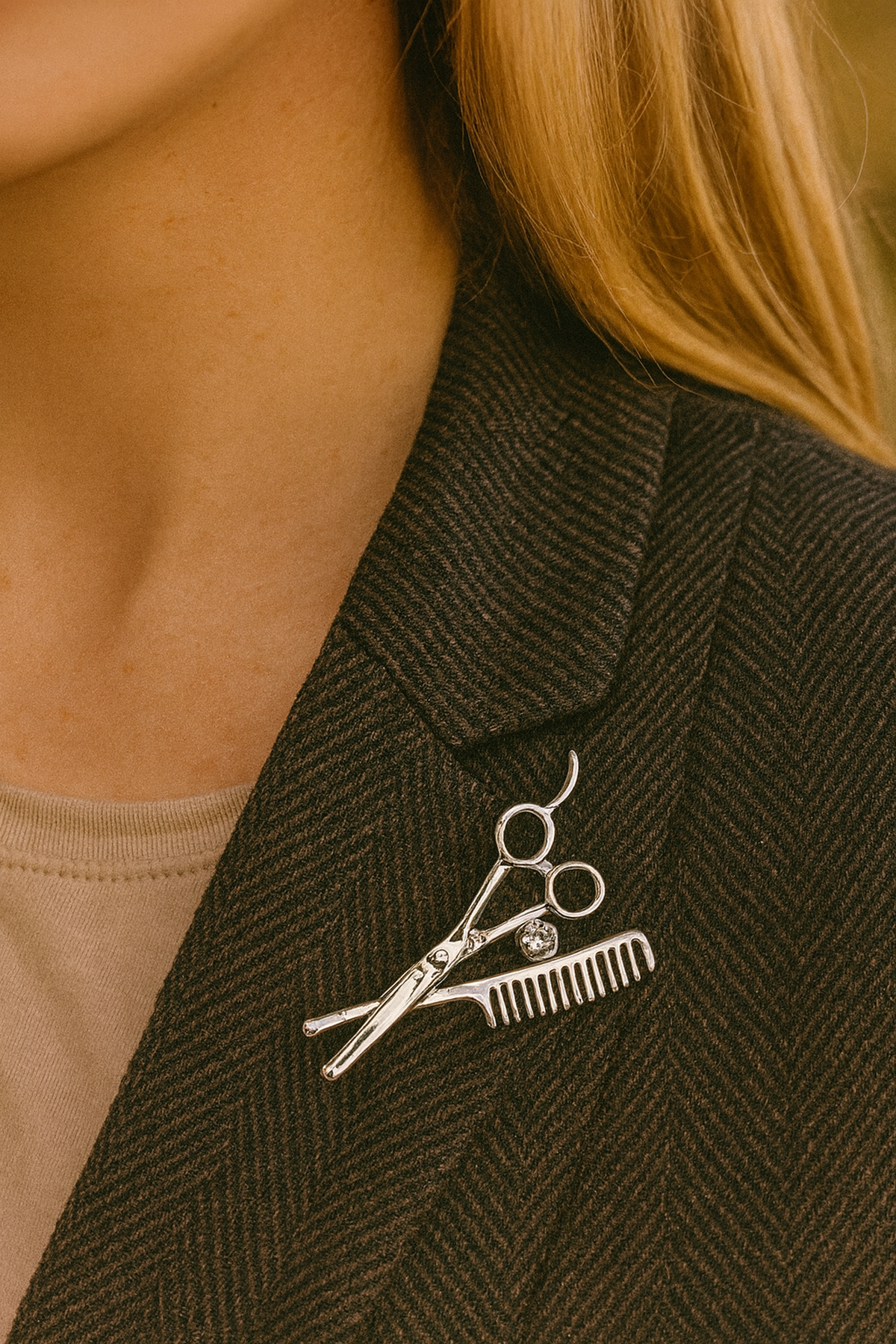 TARAK MAKAS İĞNELİ BROŞ