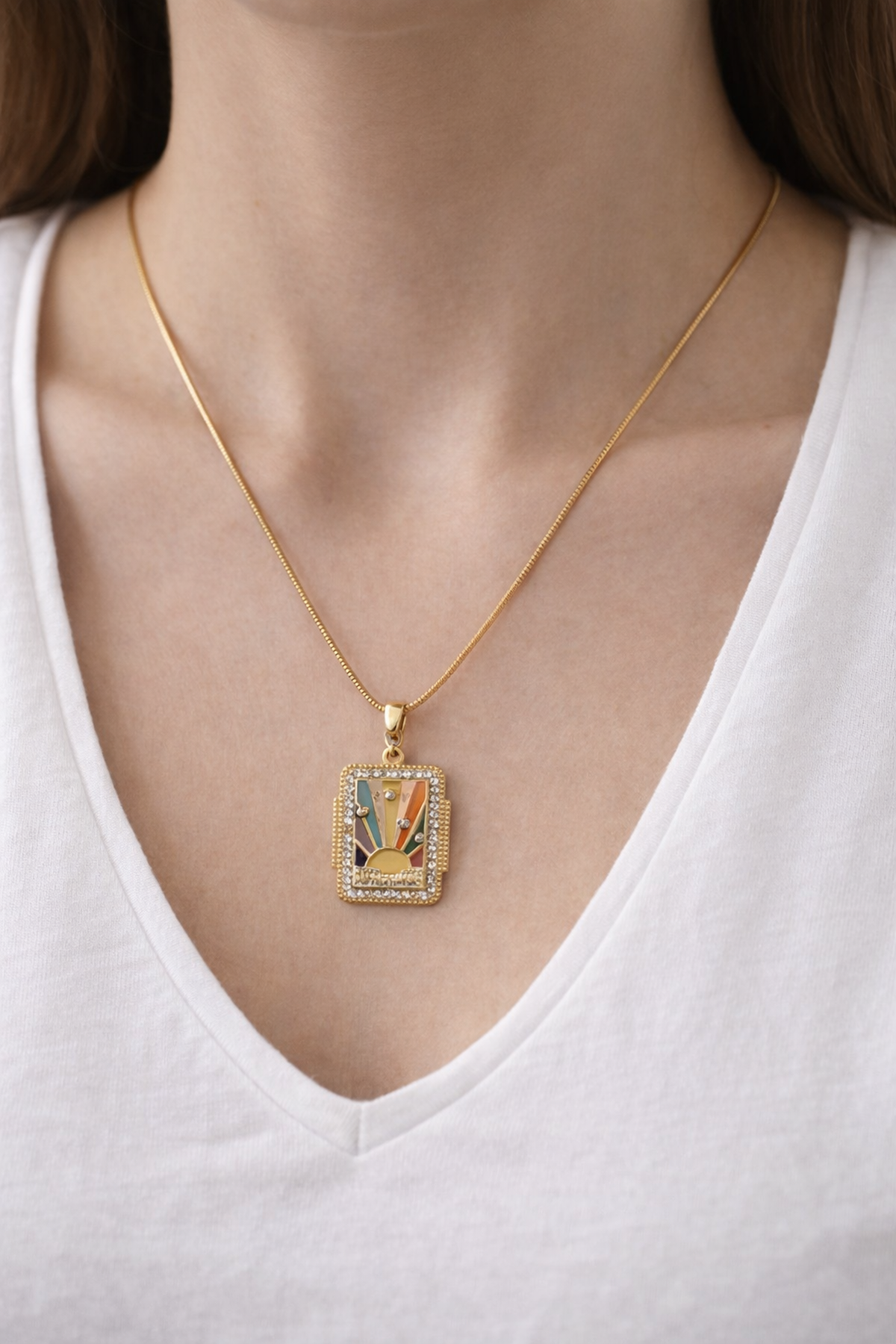 TAROT IŞIKLAR KOLYE