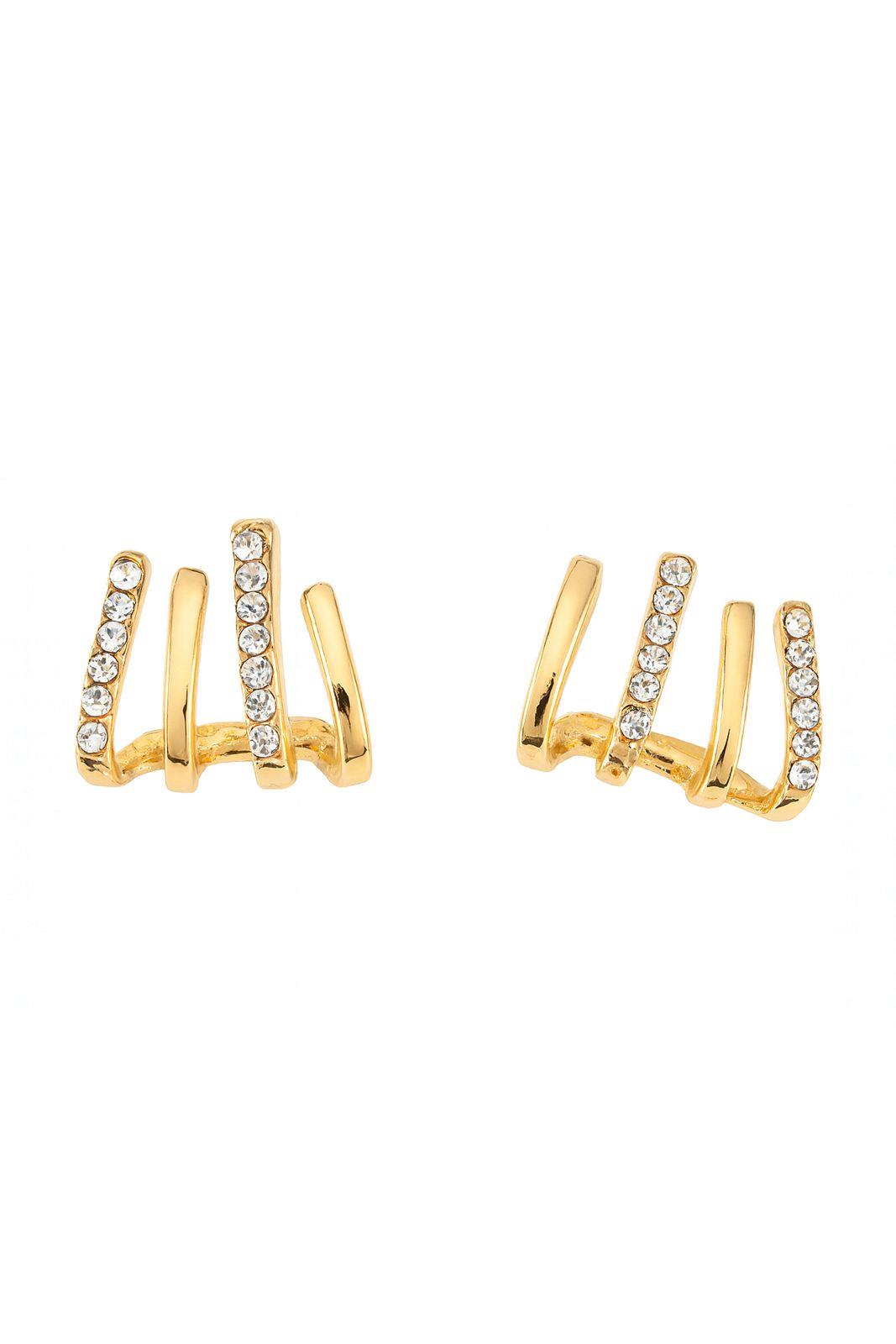 GOLD TAŞLI 4 KOLLU KÜPE