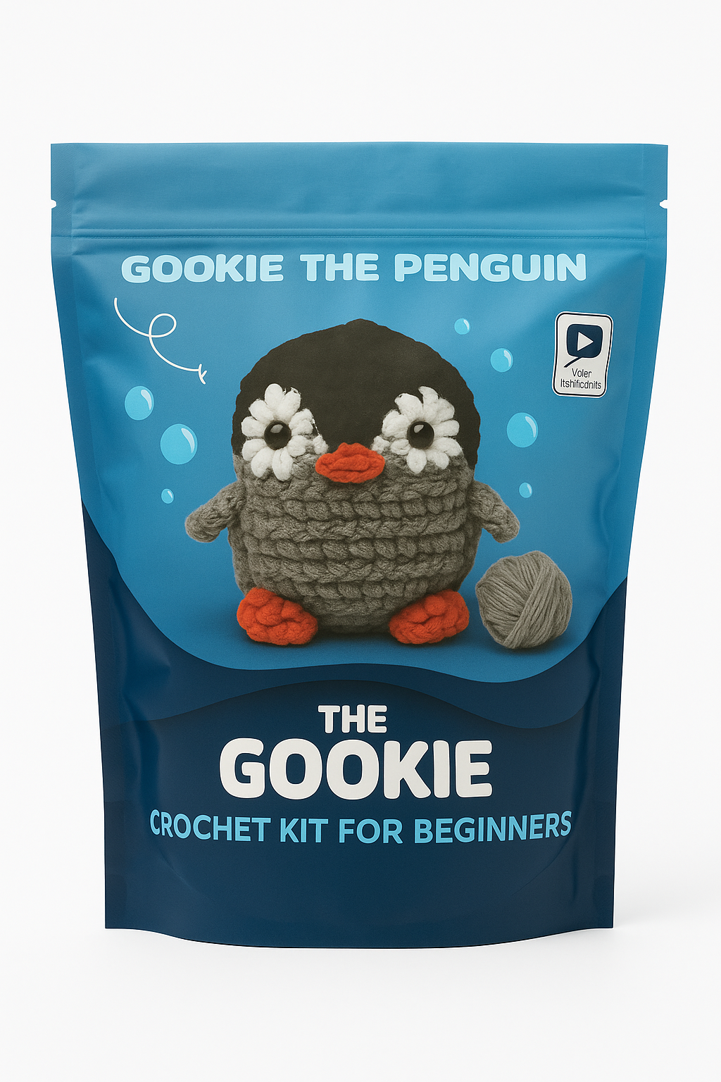 THE GOOKIE AMIGURUMI CROCHET KITS PENGUIN