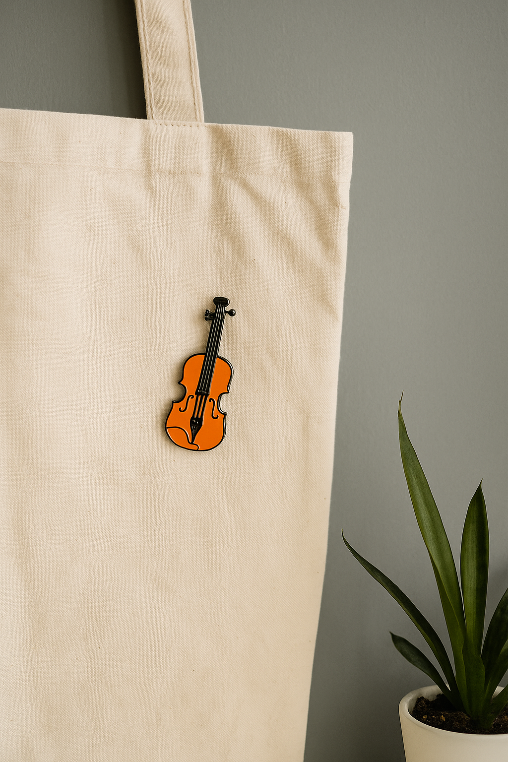 TURUNCU GİTAR ROZETİ