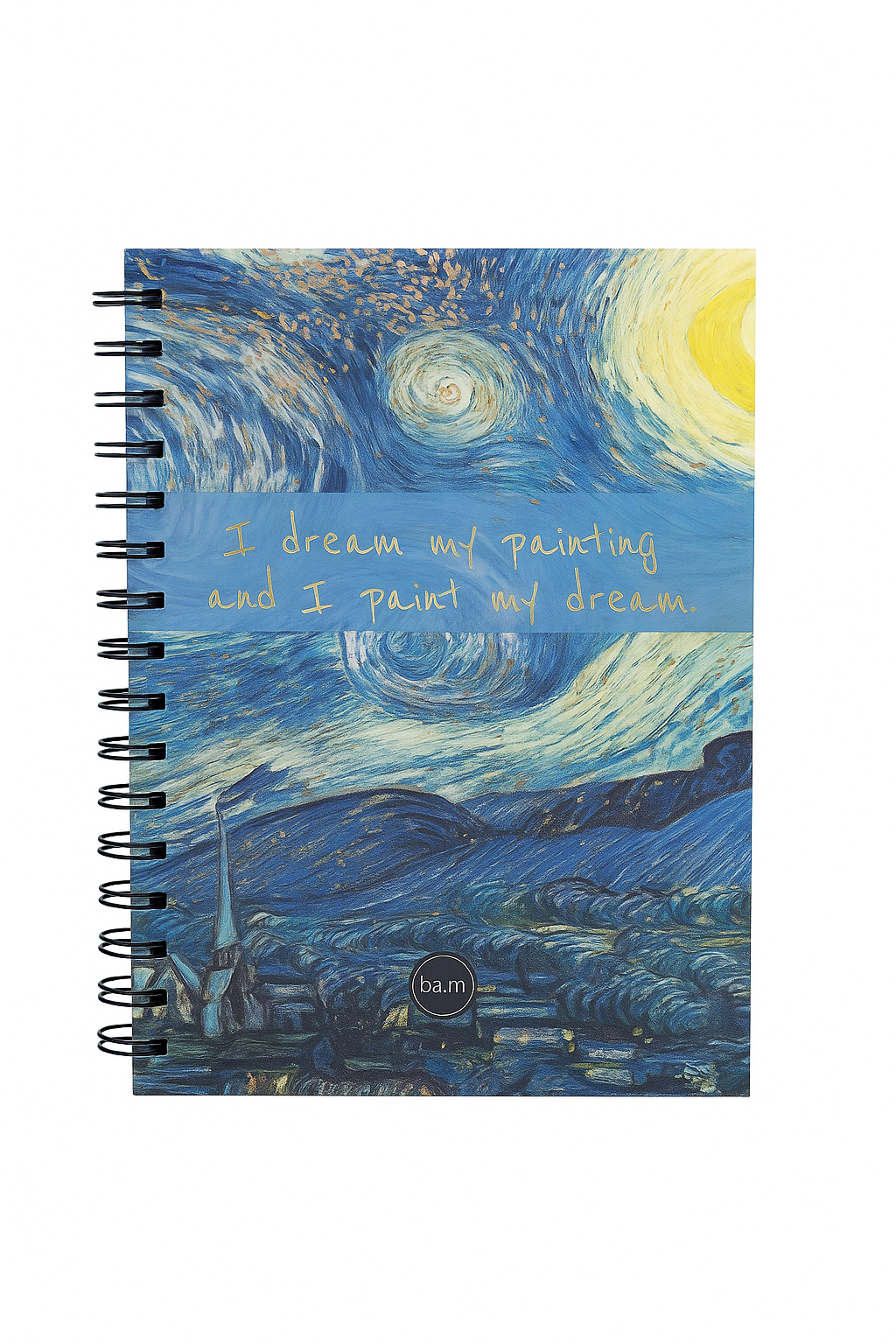 YILDIZLI GECE TASARIMLI PLANNER DEFTER