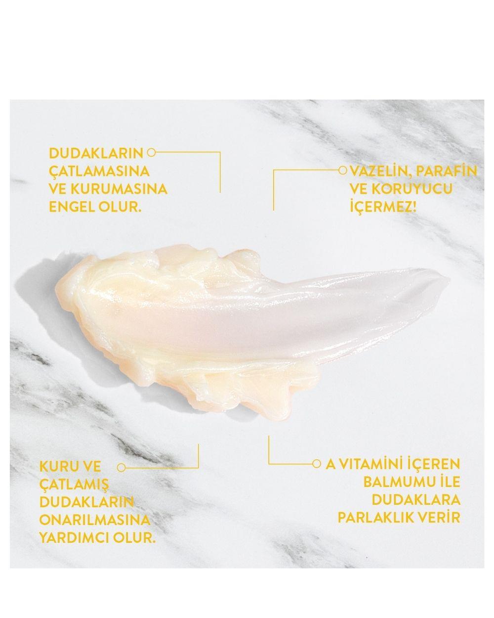 Yoğun Nemlendirme Etkili Muz Aromalı Dudak Balsamı 12Gr