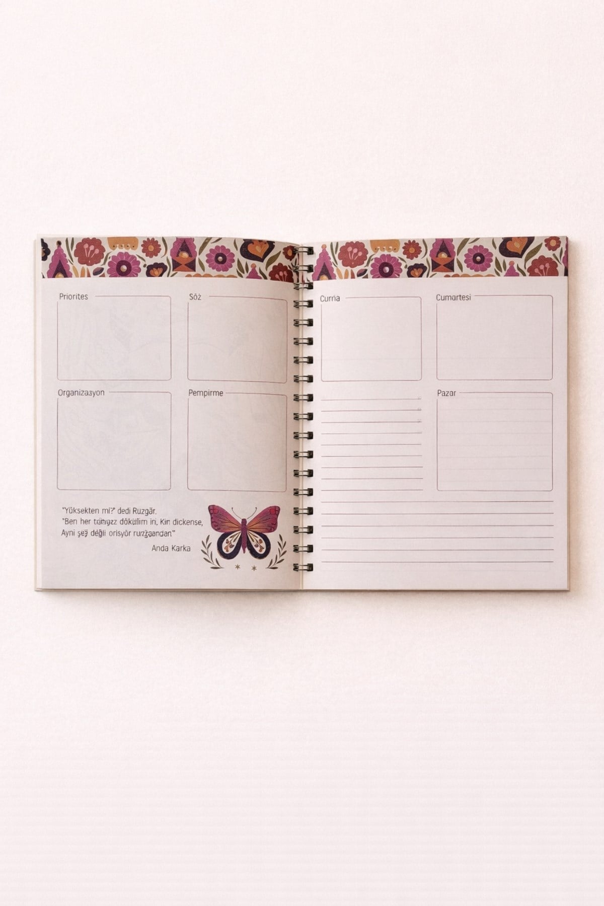 Zamansız Ressamlar Stickerlı Plan Ajandası II 16,5X20cm