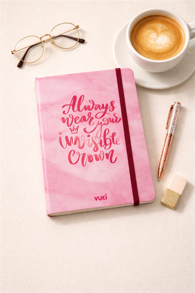 19 Cm Pembe Always Lastikli Çizgisiz Defter