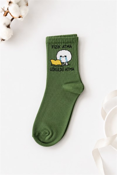 5li Konuşan Unisex Çoraplar 36-44