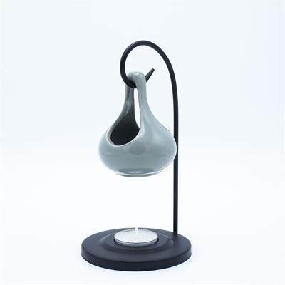 Asma Stantlı Buhurdanlık - Gri