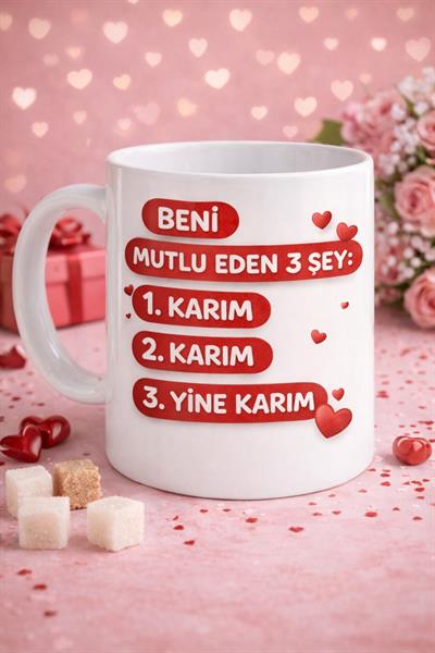 Beni Mutlu Eden 3 Şey: Karım Kupa Bardak