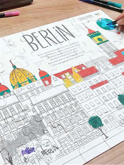 Berlinİ Boya Boyama&Puzzle