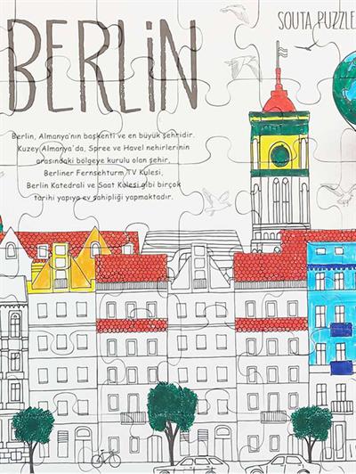 Berlinİ Boya Boyama&Puzzle