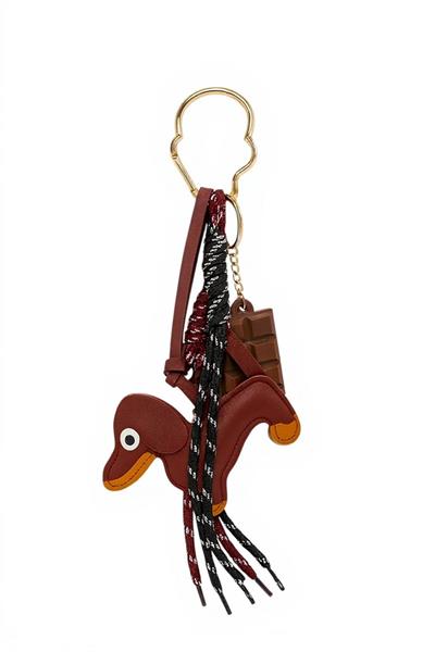 BORDO ÇİKOLATALI KÖPEK ÇANTA SÜSÜ