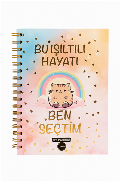 BU IŞILTILI HAYATI BEN SEÇTİM KONUŞAN PLANNER DEFTER