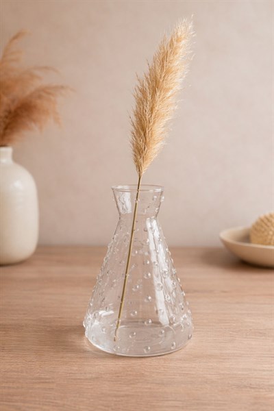 Bubble Desenli Cam Vazo