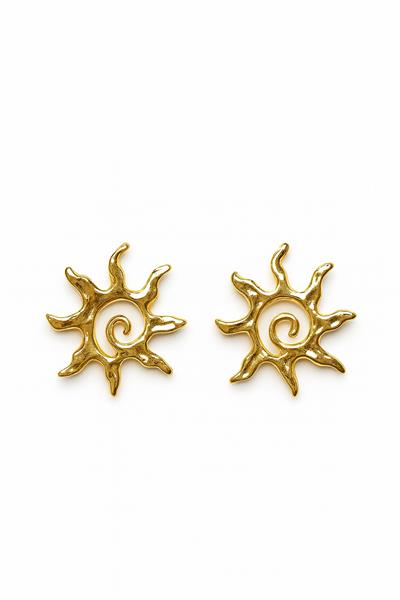 BÜYÜK GÜNEŞ GOLD KÜPE