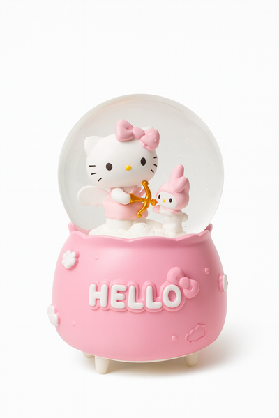 Büyük Hello Kıtty My Melodi Kar Küresi