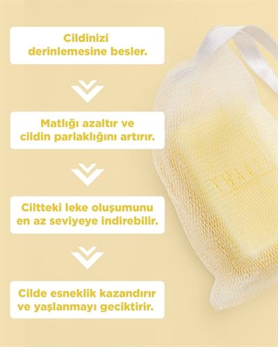 Canlandırmaya Yardımcı Vitamin C & Collagen Lifli Sabun 140Gr