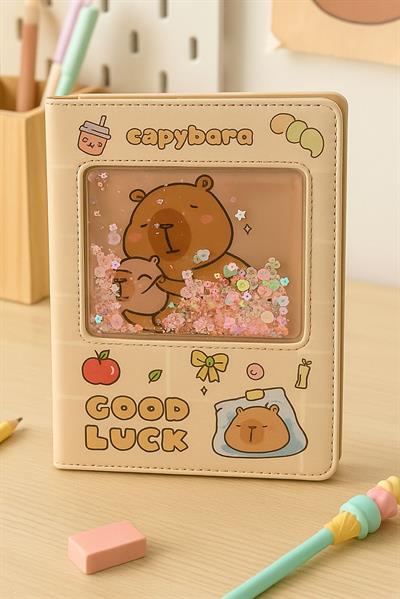 Capybara Pullu Sulu Defter