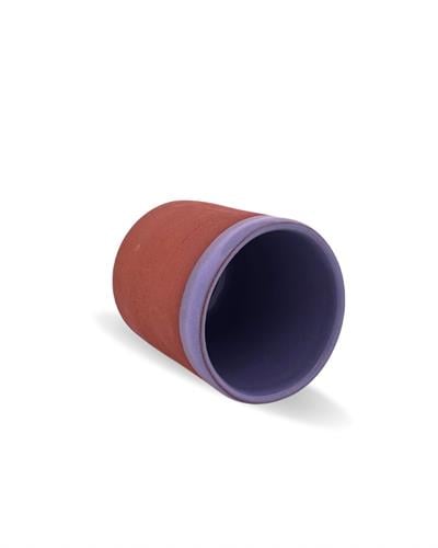 Çömlek Espresso Bardağı - Lila