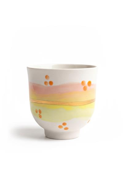 DESENLİ WATERCOLOR STONE WORE