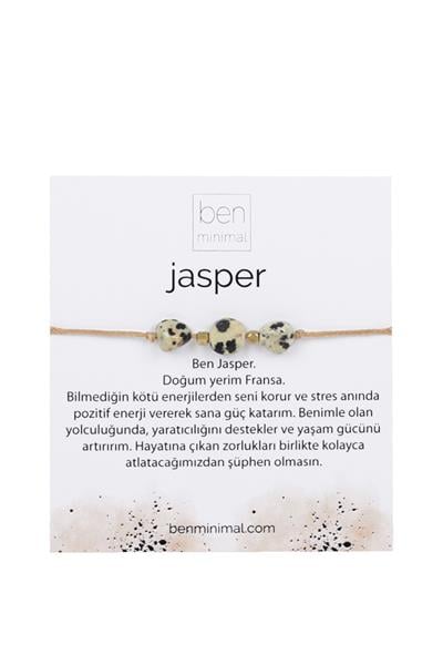 Doğal Taşlı Bileklik - Jasper Taşı