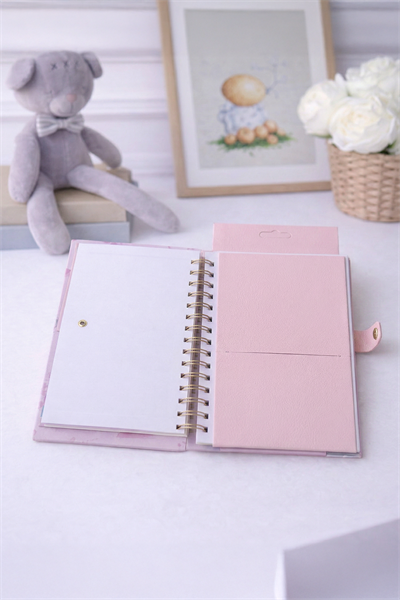 Gökkuşağı Mini Defterli  Çıt Çıt Kapak Spiralli Defter