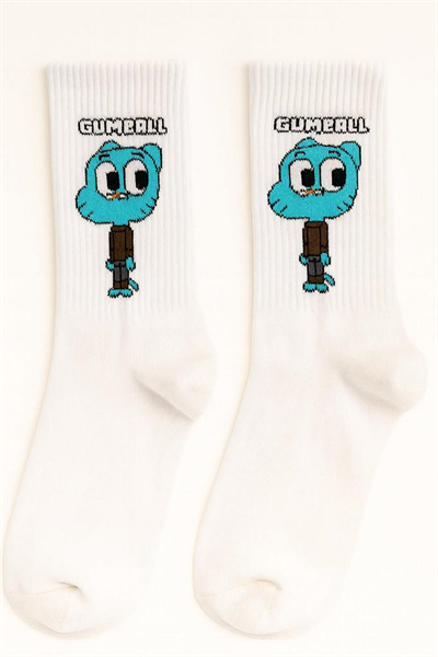 Gumball Desenli Çorap  36-44