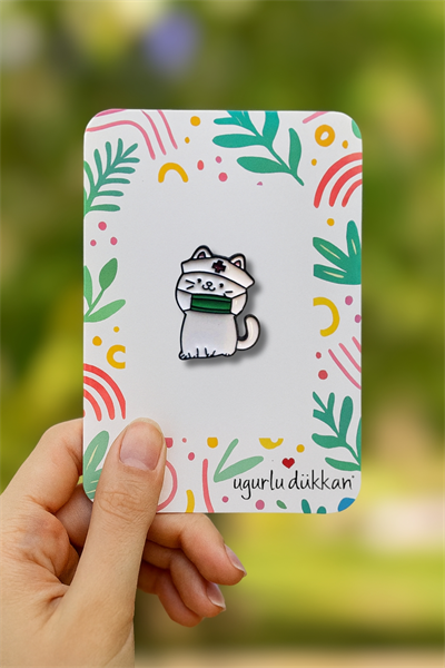 Hemşire Kedicik Rozeti