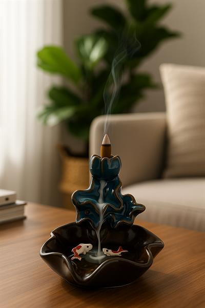 İki Balıklı Ters Akışkan Buhurdanlık