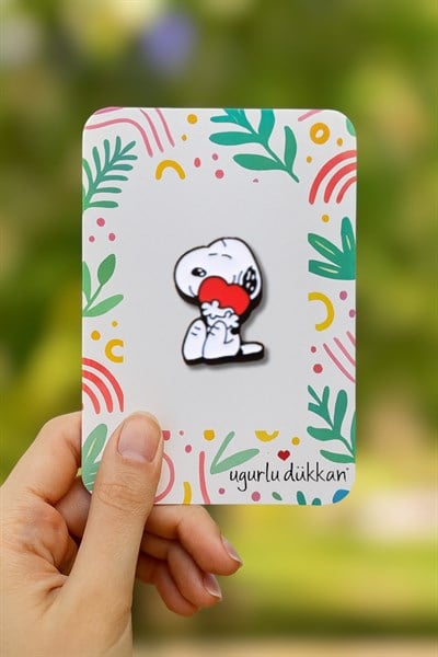 Kalpli Snoopy Rozeti