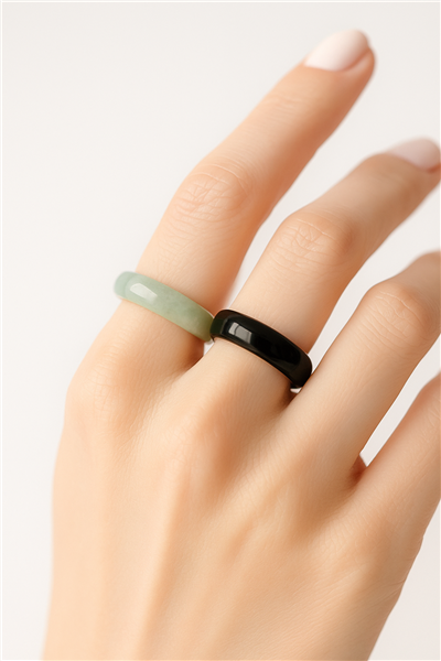 Karışık Doğaltaş Yüzük