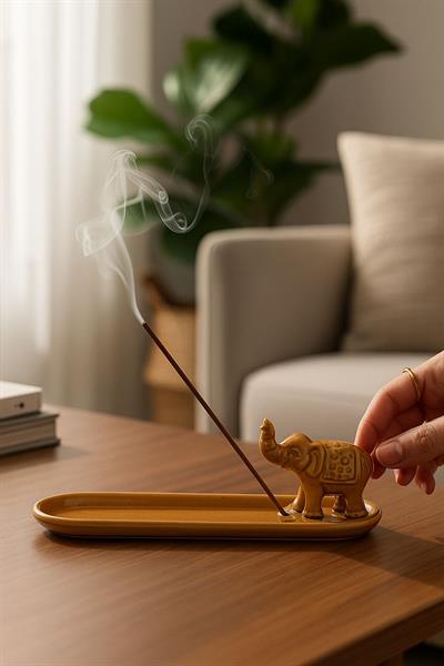 Hardal Filli Uzun Tütsü Tabağı