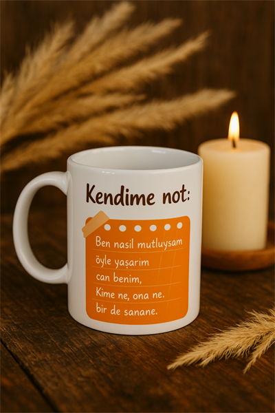 Kendime Not: Ben Nasıl Mutluysam..... Kupa Bardak