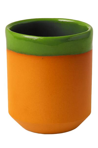 Küçük Çömlek Espresso Bardağı - Fıstık Yeşili