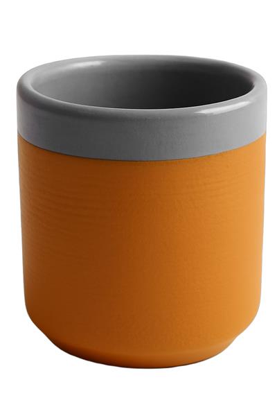 Küçük Çömlek Espresso Bardağı - Gri