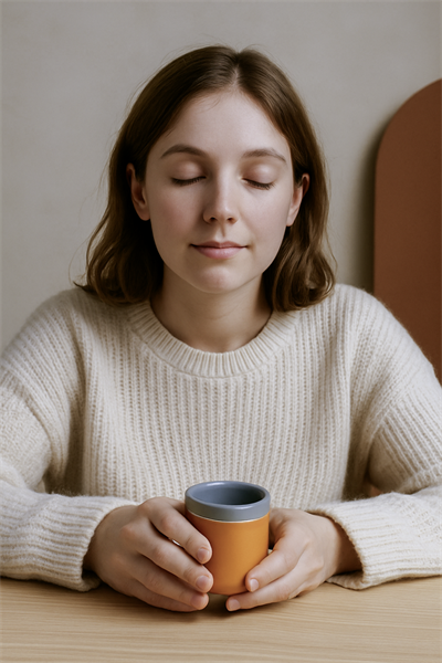 Küçük Çömlek Espresso Bardağı - Gri