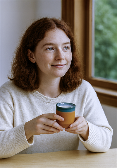 Küçük Çömlek Espresso Bardağı - Petrol Yeşili