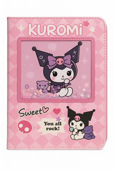 KUROMİ PULLU SULU DEFTER PEMBE