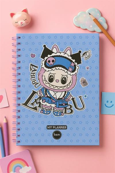 LABUBU MOR KONUŞAN PLANNER DEFTER