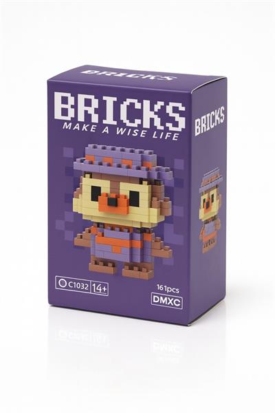 Mor Sincap Bricks Lego