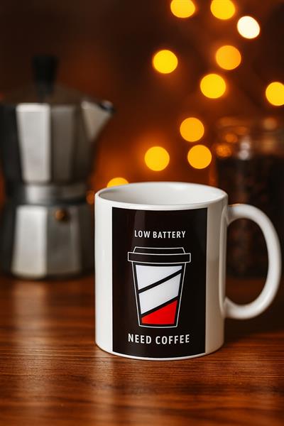 LOW BATTERY NEED COFFEE BARDAK