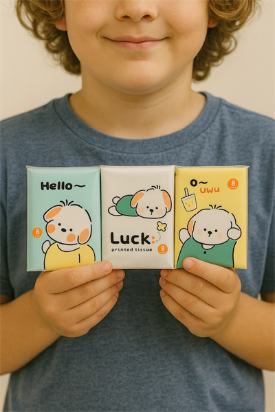 Lucky Köpek 9 lu Mendil