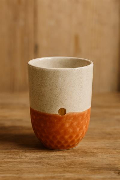 Mavi Luxury Crystal Kuplsuz Seramik Bardak