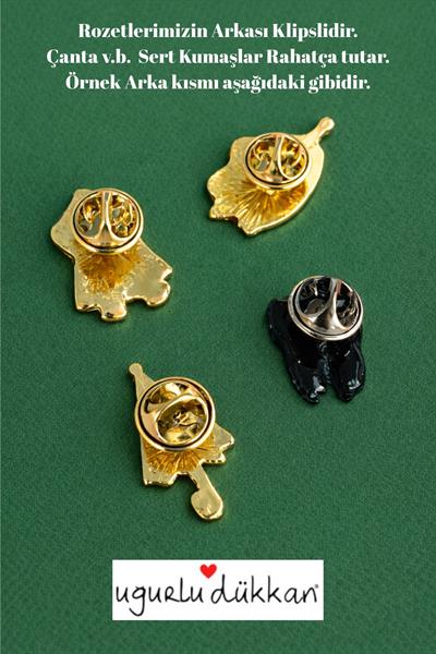 Mini Kara Panter Rozeti